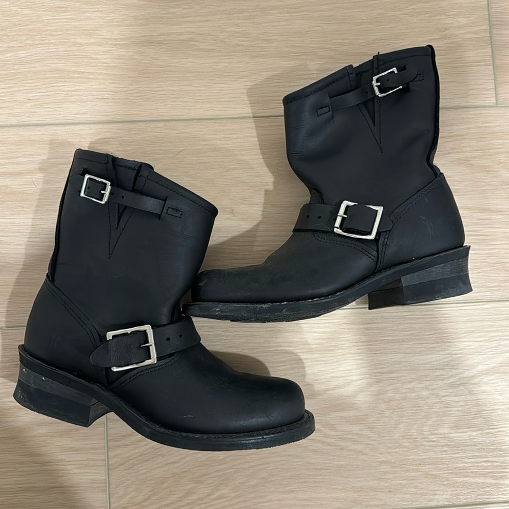 Frye Moto Booties!